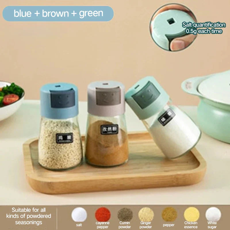 Press Control Seasoning Bottle