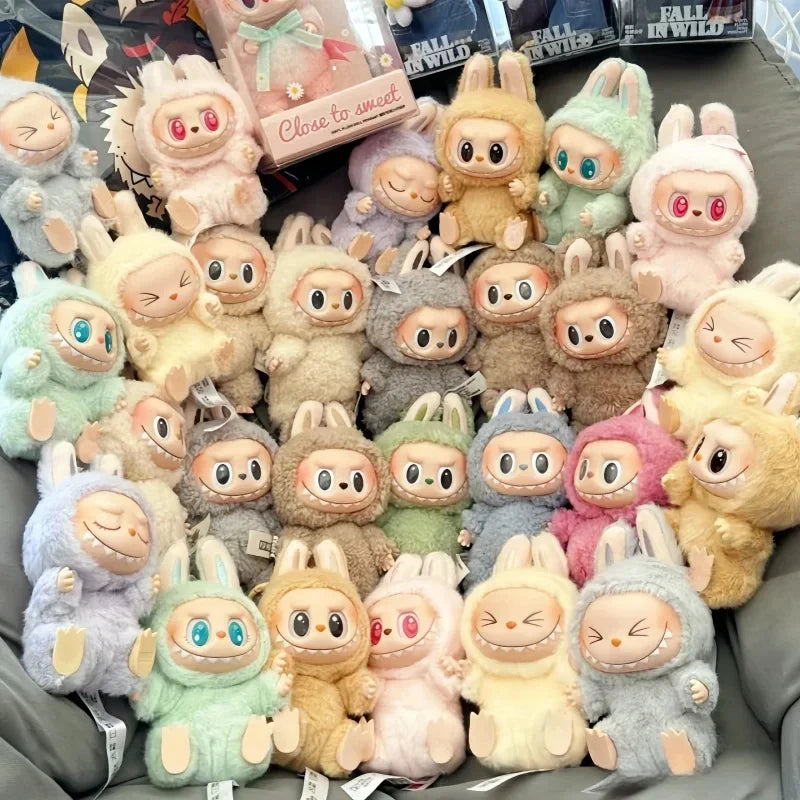 Labubu Blind Box Doll Keychain Set