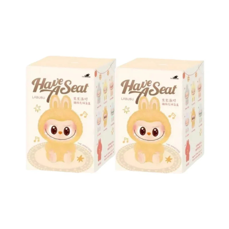 Labubu Blind Box Doll Keychain Set