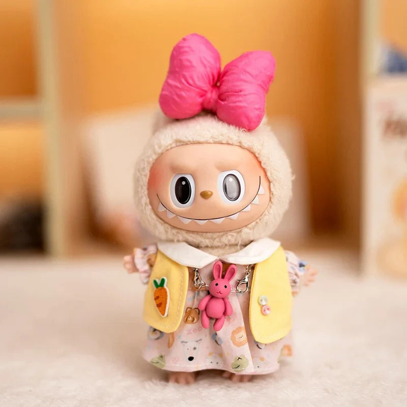 Labubu Penguin Vest Skirt Set