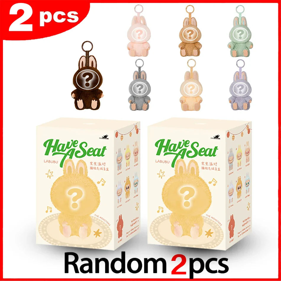 MINISO Labubu V3 Heartbeat Macaron