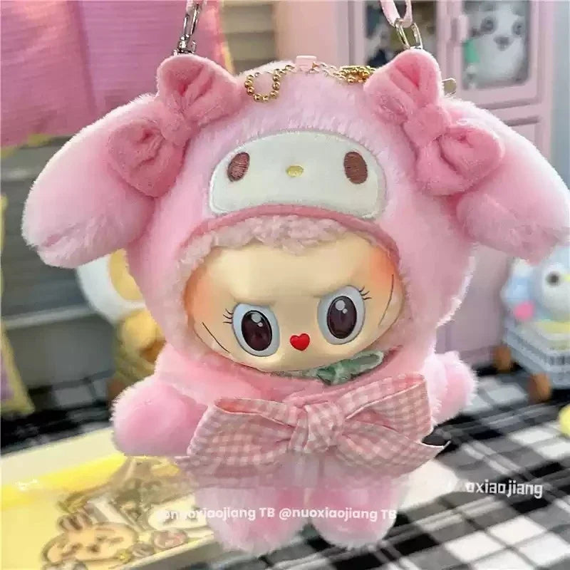 MINISO Labubu Kuromi Kitty Outfit Set