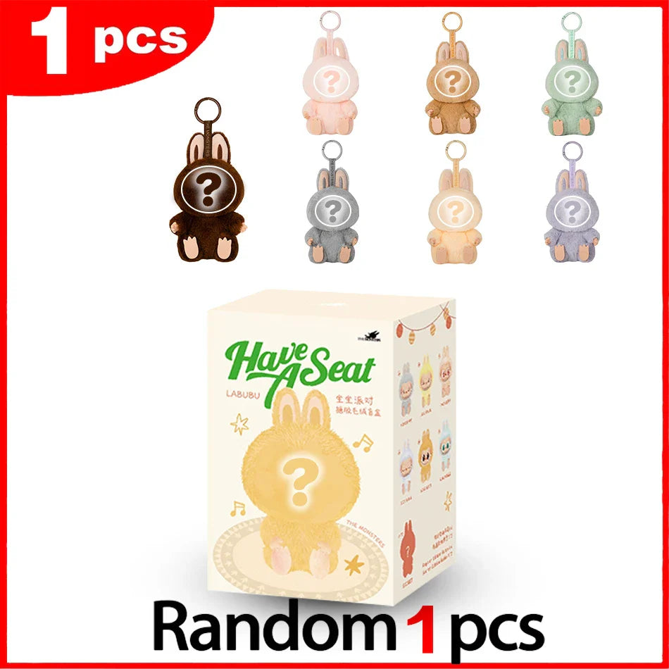 MINISO Labubu V3 Heartbeat Macaron