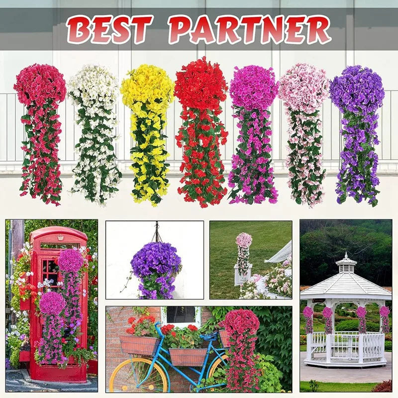 Long Vine Rose Decoration