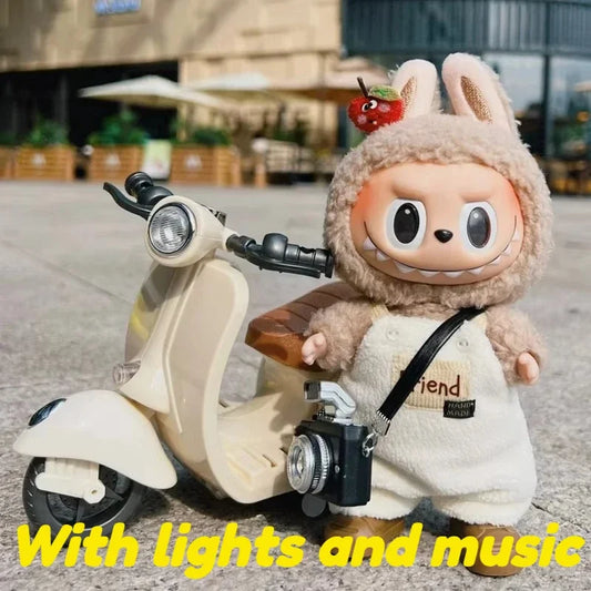 Labubu Mini Electric Motorcycle