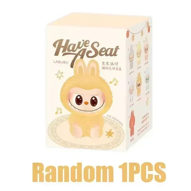 Labubu Has a Seat PVC Figure Keychain