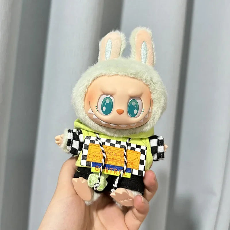 Labubu Kpop Fashion Overalls Set