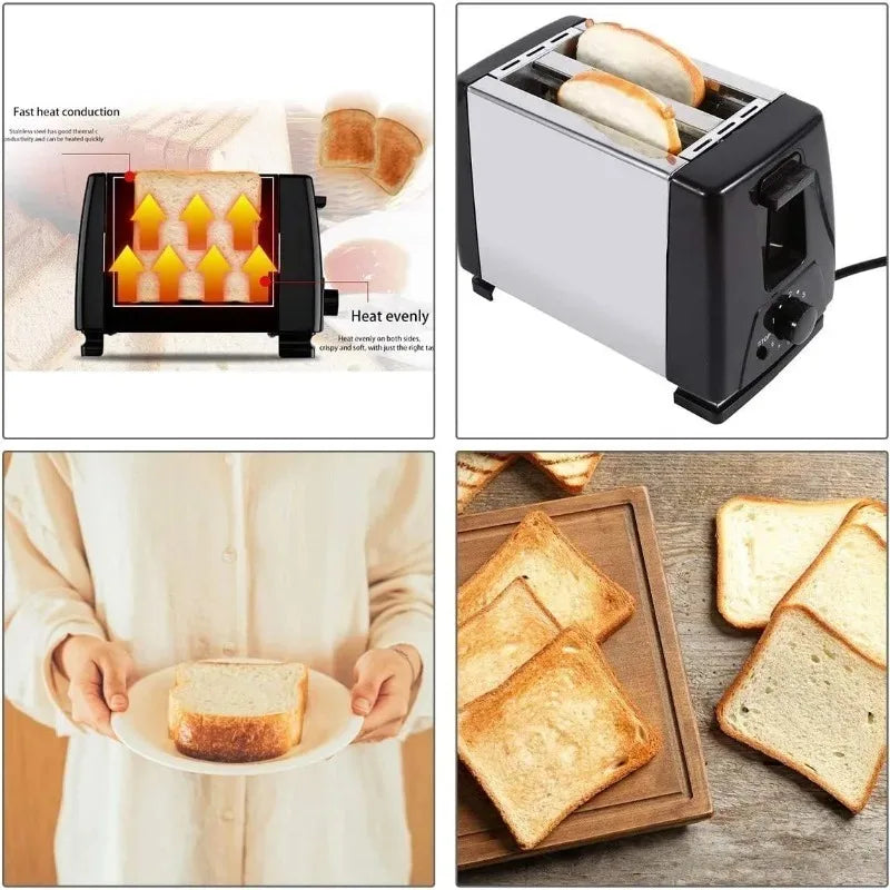 Compact 2-Slice Toaster