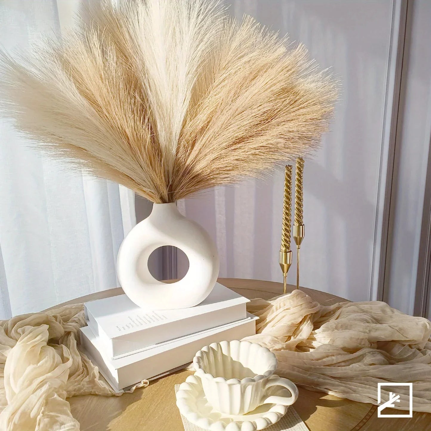 MUFU Artificial Pampas Grass Set