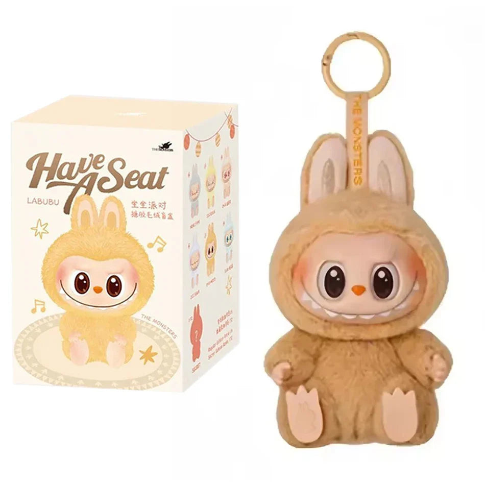 Labubu Blind Box Doll Keychain Set