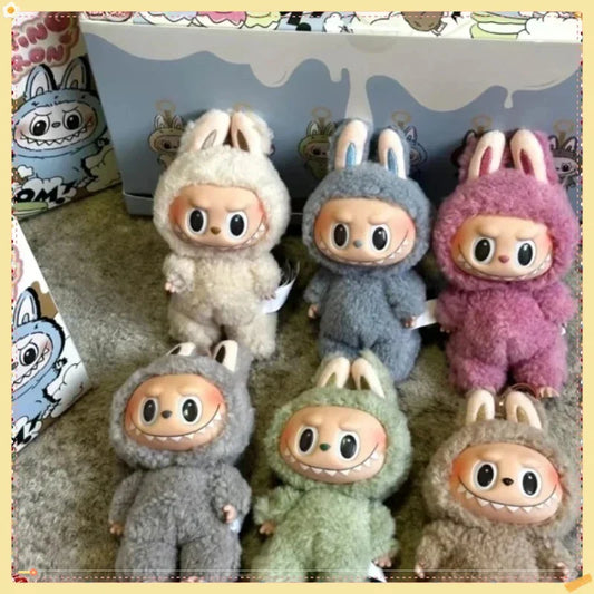 MINISO Kawaii Labubu Macaron Doll