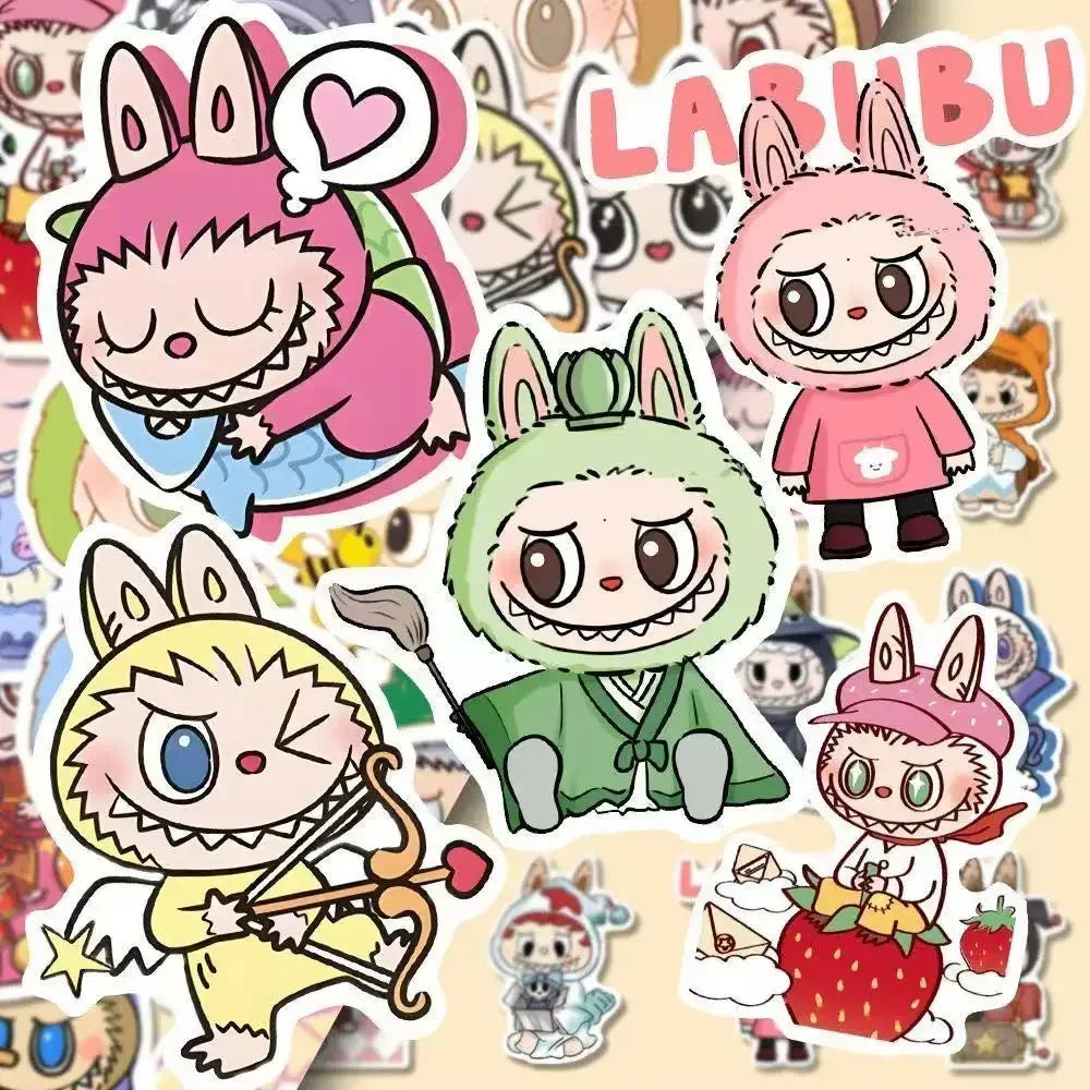 MINISO Macaron Labubu Plush Blind Box