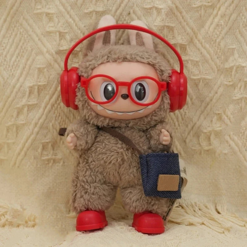 MINISO Labubu Sweater Hat Outfit Set