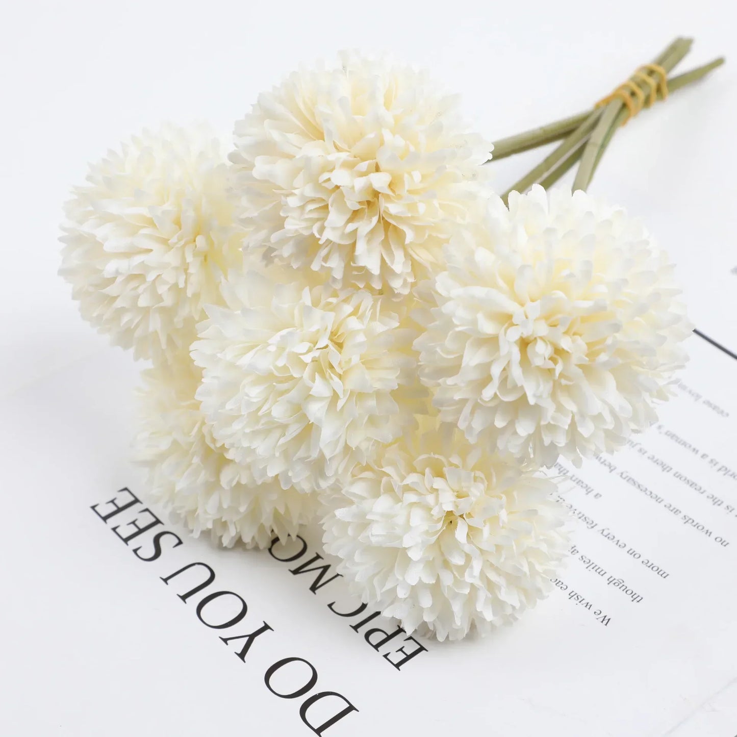 OLOEY Artificial Hydrangea Flower Set