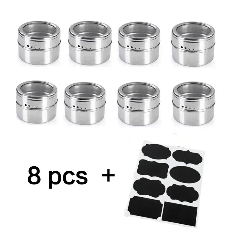 Stainless Steel Spice Tin Rack