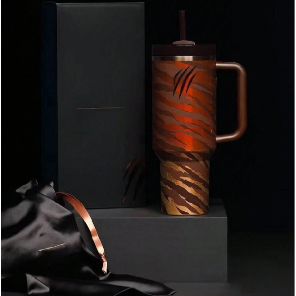 Stanley 40oz Leopard Travel Tumbler