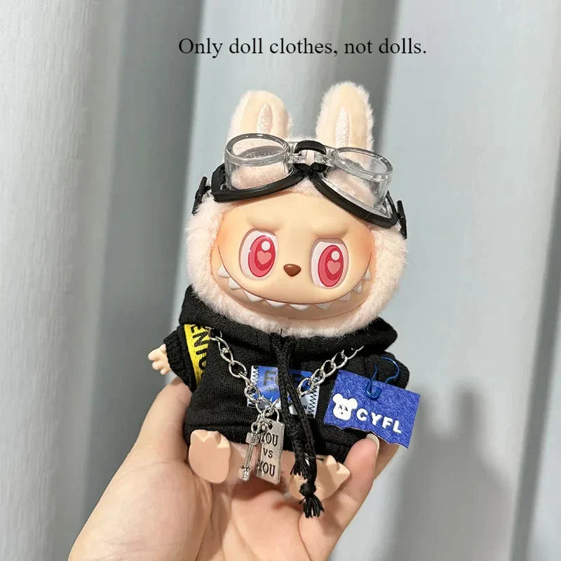 Labubu Fashion Overalls Outfit