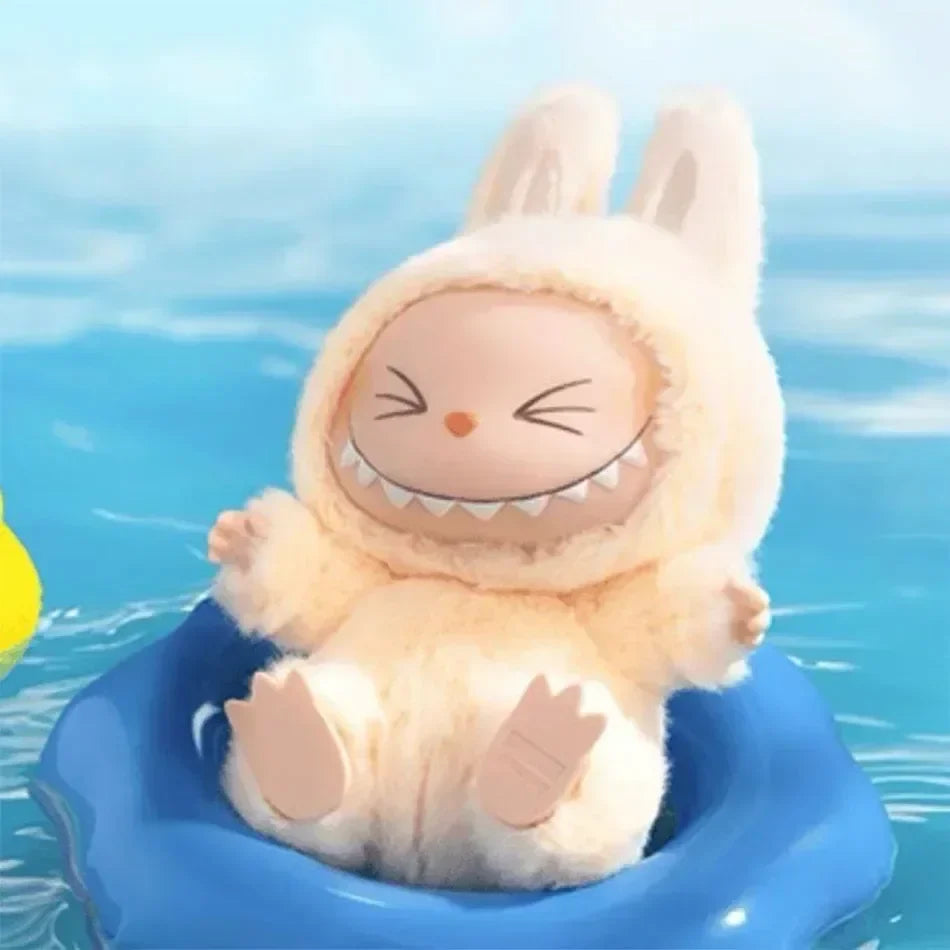 Labubu Has a Seat PVC Figure Keychain