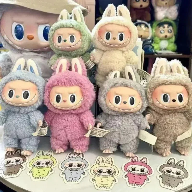 Labubu Has a Seat PVC Figure Keychain