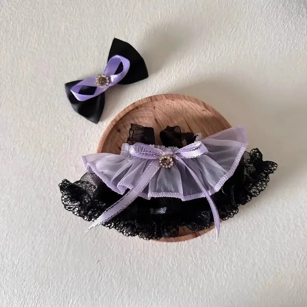 MINISO Labubu Princess Bow Skirt Set