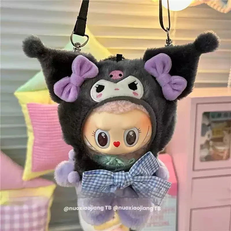 MINISO Labubu Kuromi Kitty Outfit Set