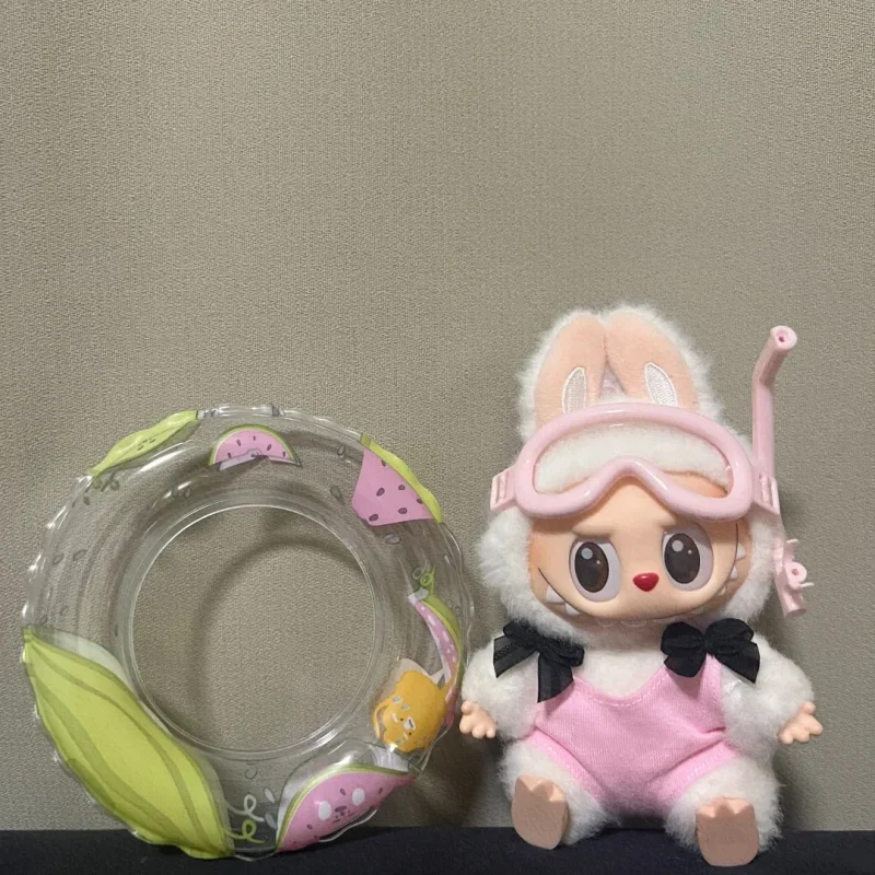 Pink Swimsuit for Labubu 15–17cm