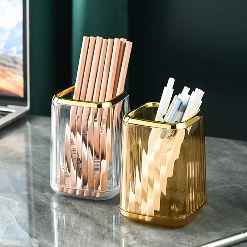 Luxury Desktop Makeup Brush Organizer