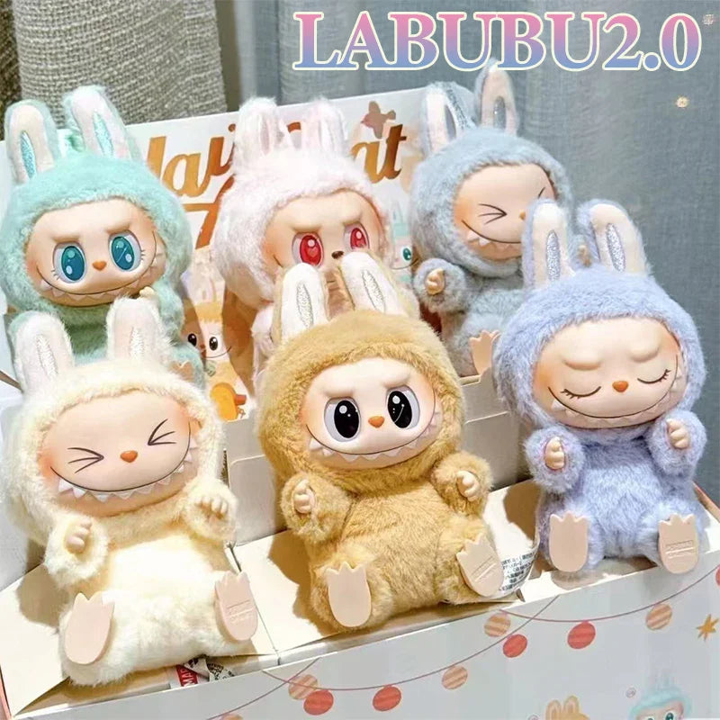 MINISO Labubu V3 Heartbeat Macaron