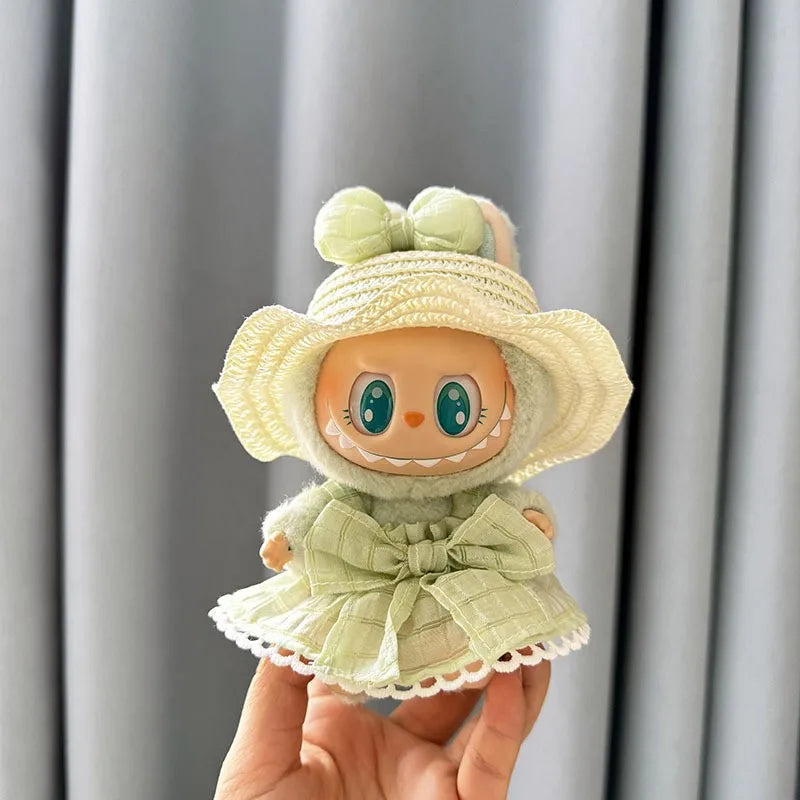 Labubu Idol Strawberry Outfit